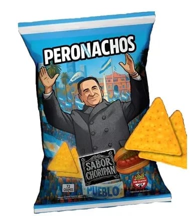 ANTOJITOS - PERONACHOS Sabor Choripan x 72gr.