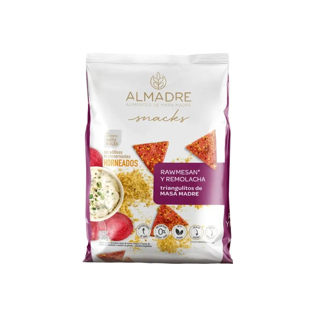 ALMADRE - SNACKS Rawmesan y Remolacha x 130gr