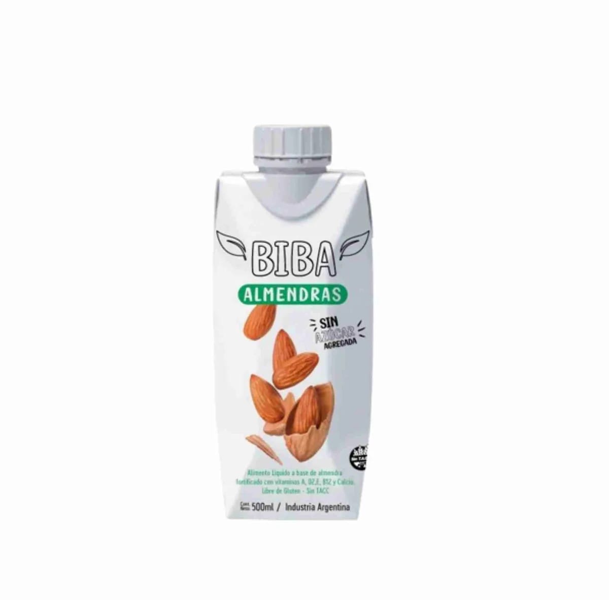 BIBA - Bebida de Almendras 500ml SIN TACC