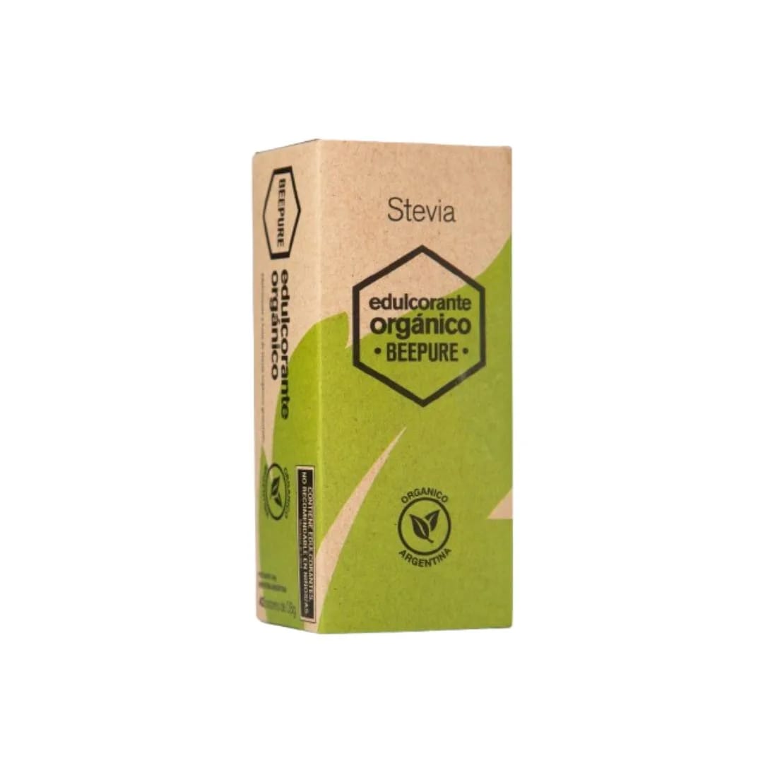 BEEPURE - Edulcorante Stevia Organico 42 sobres
