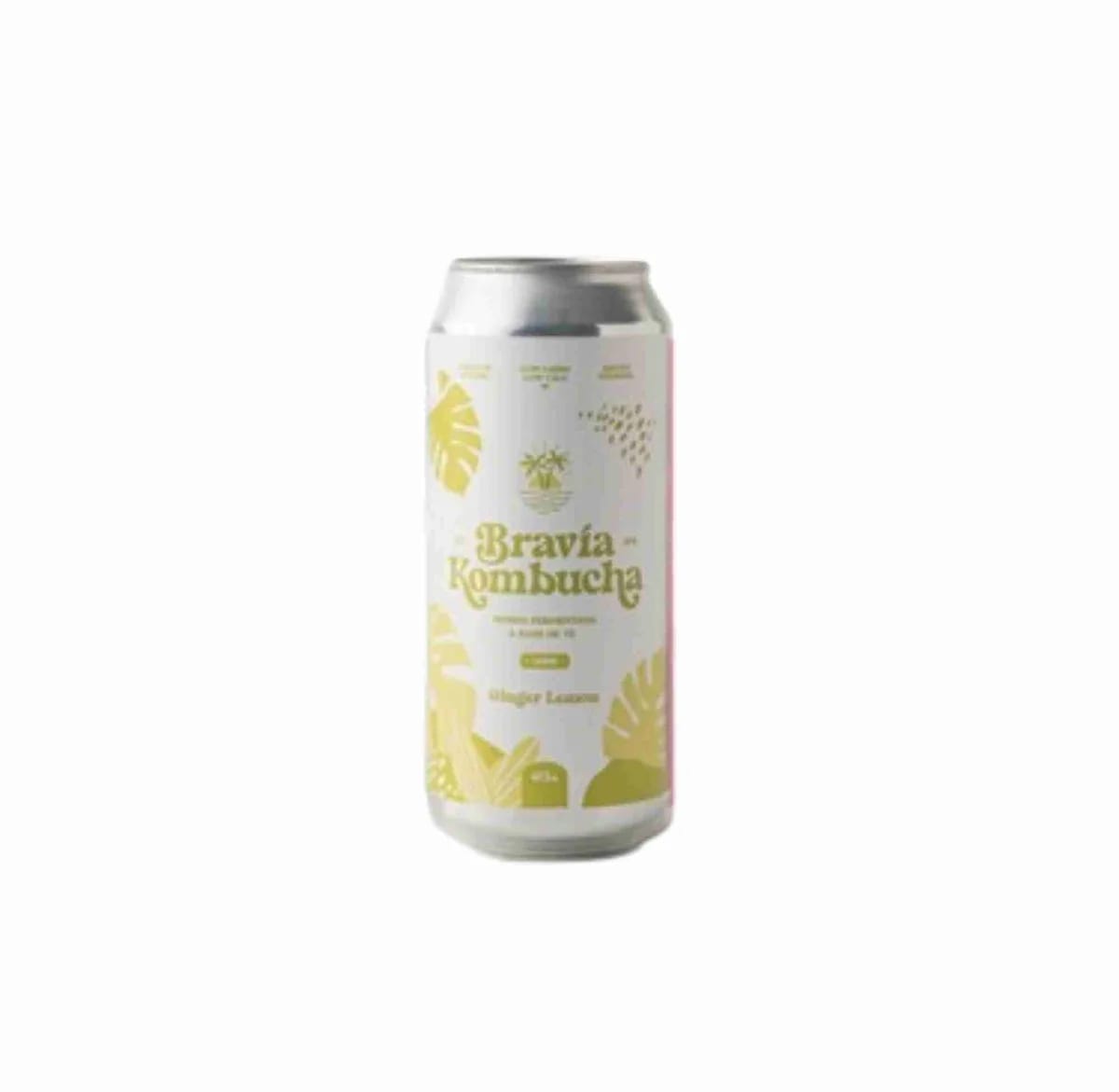 BRAVIA - Kombucha Ginger Lemon  lata 473ml