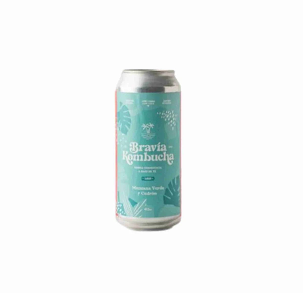 BRAVIA - Kombucha Manzana Verde y Cedron  lata 473ml
