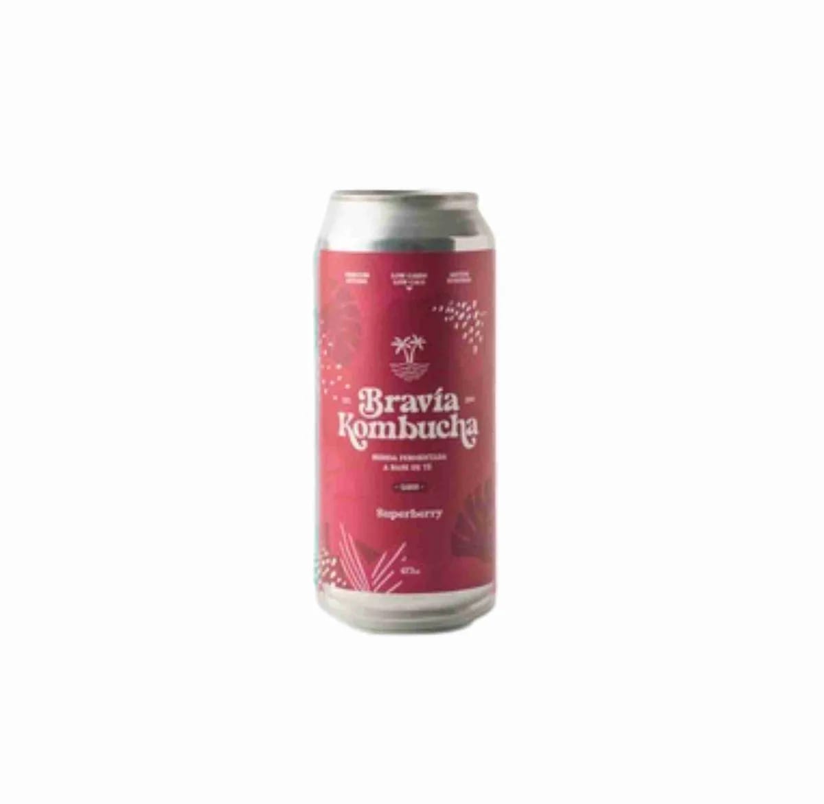 BRAVIA - Kombucha Superberry  lata 473ml