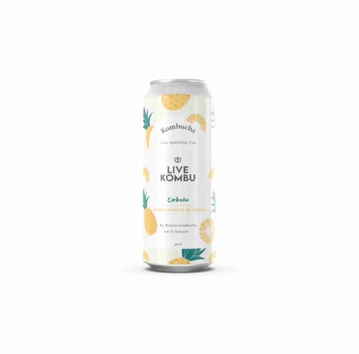 BRAVIA - Live Kombu Anana y Pimienta de Jamaica  lata 473ml