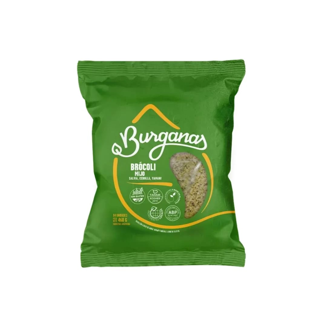 BURGANAS - Medallones de BROCOLI x 4un 460grs. 