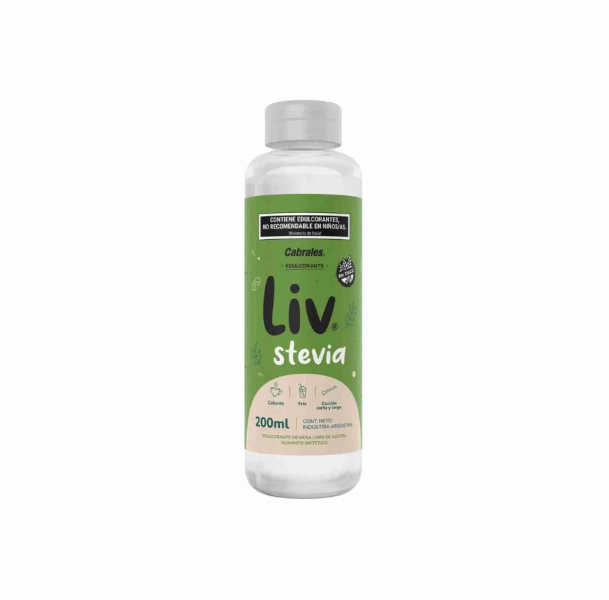 LIV - Edulc stevia liquido x 200ml 
