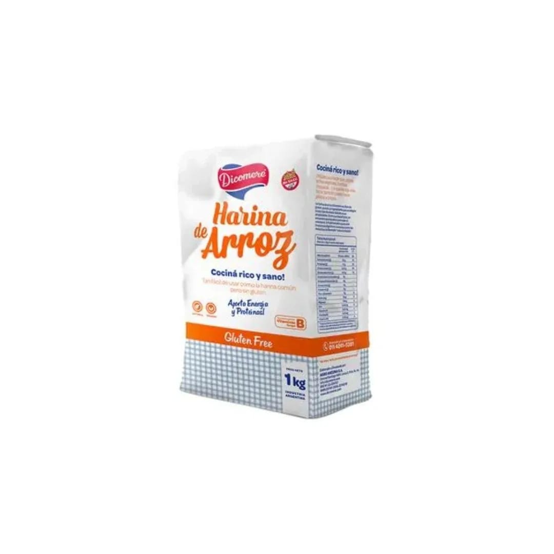 DICOMERE - Harina de Arroz S/Tacc x 1 Kg.