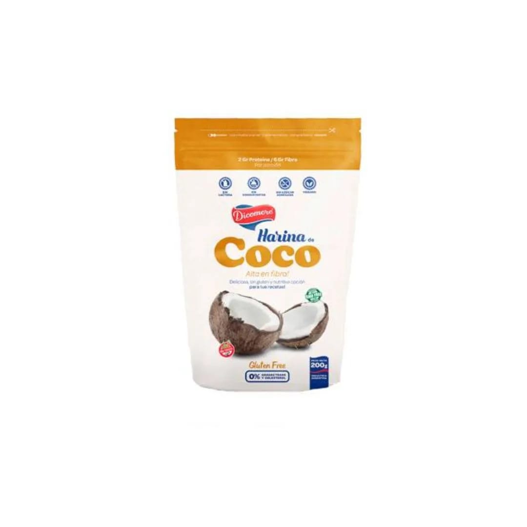 DICOMERE - Harina de Coco S/Tacc x 200Grs.