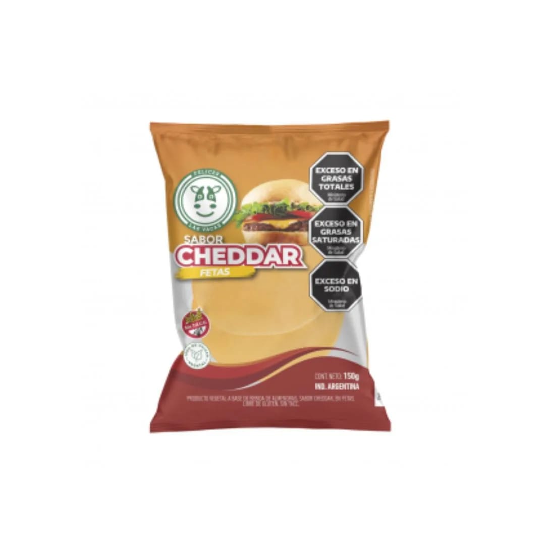 FELICES LAS VACAS - CHEDDAR en Fetas 200gr