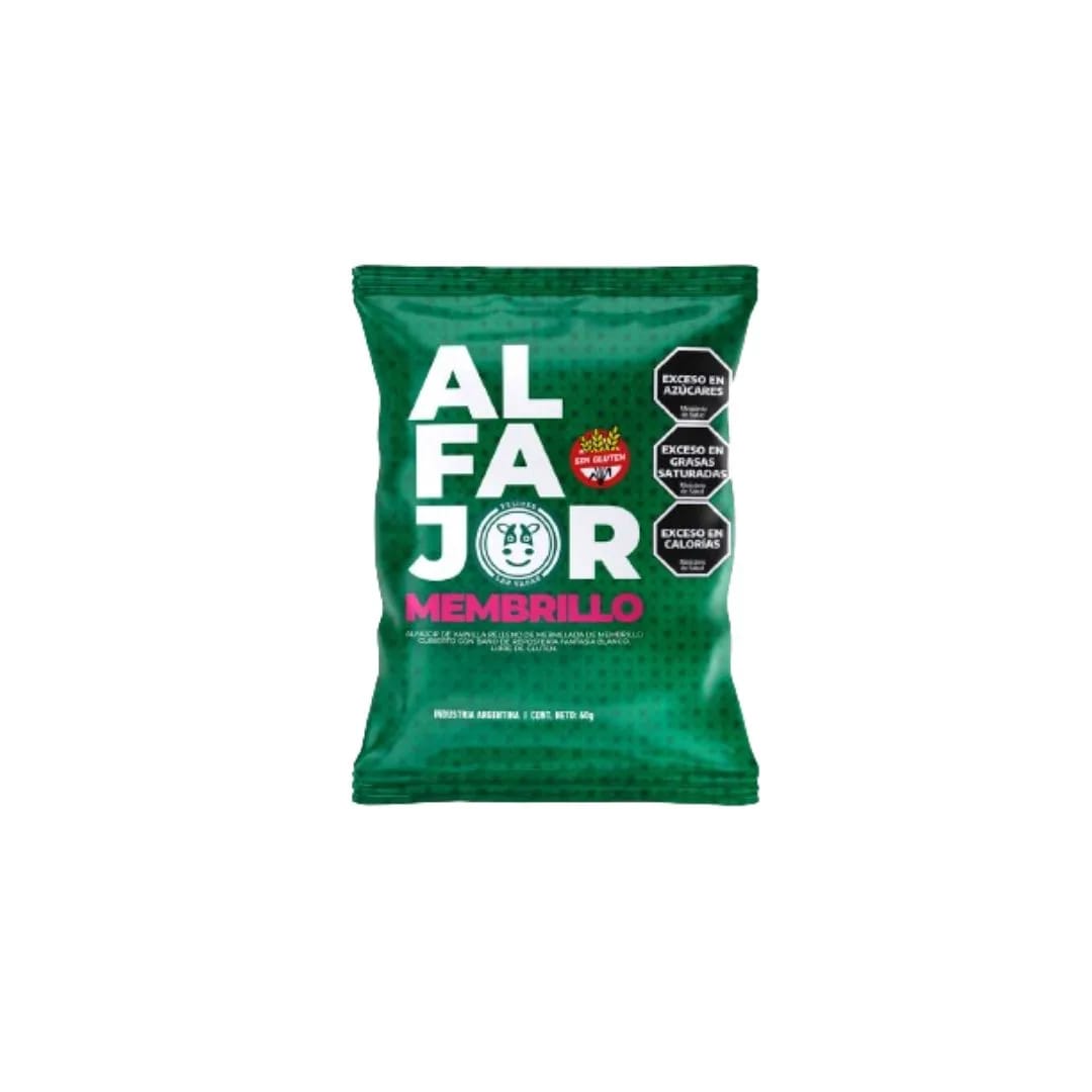 FELICES LAS VACAS - Alfajor de Membrillo 60gr caja x 12u