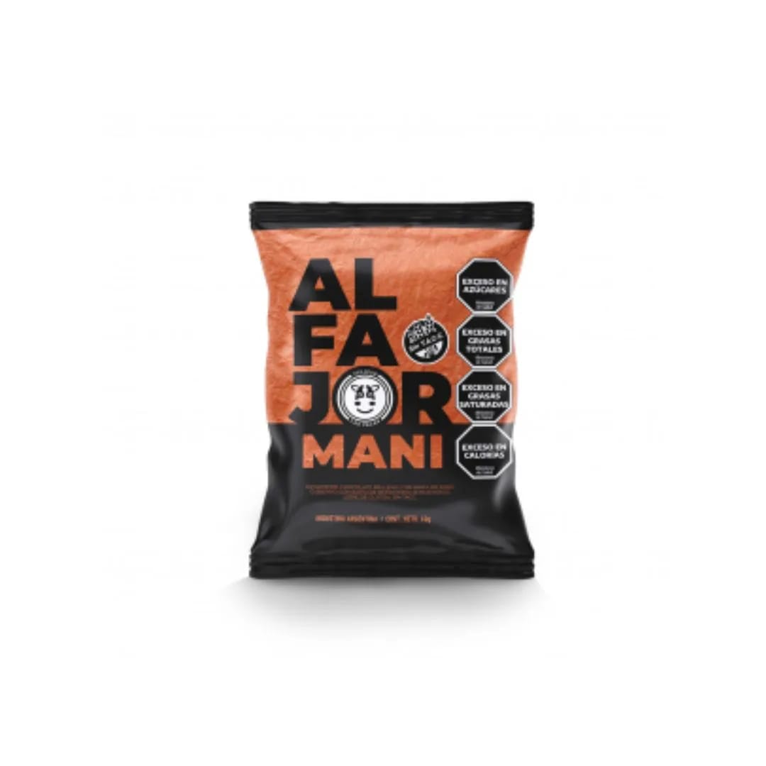 FELICES LAS VACAS - Alfajor de Mani 60gr caja x 12u