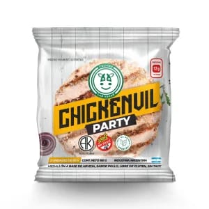 FELICES LAS VACAS - Chickenvil Party Medallon 2 x 80 gr