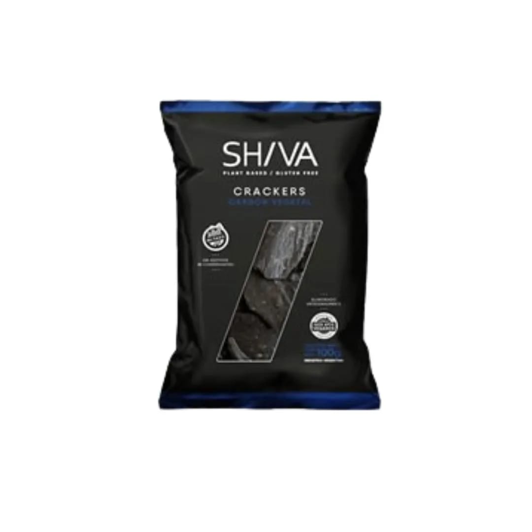 SHIVA - Crackers Carbon Vegetal 100g - SIN TACC