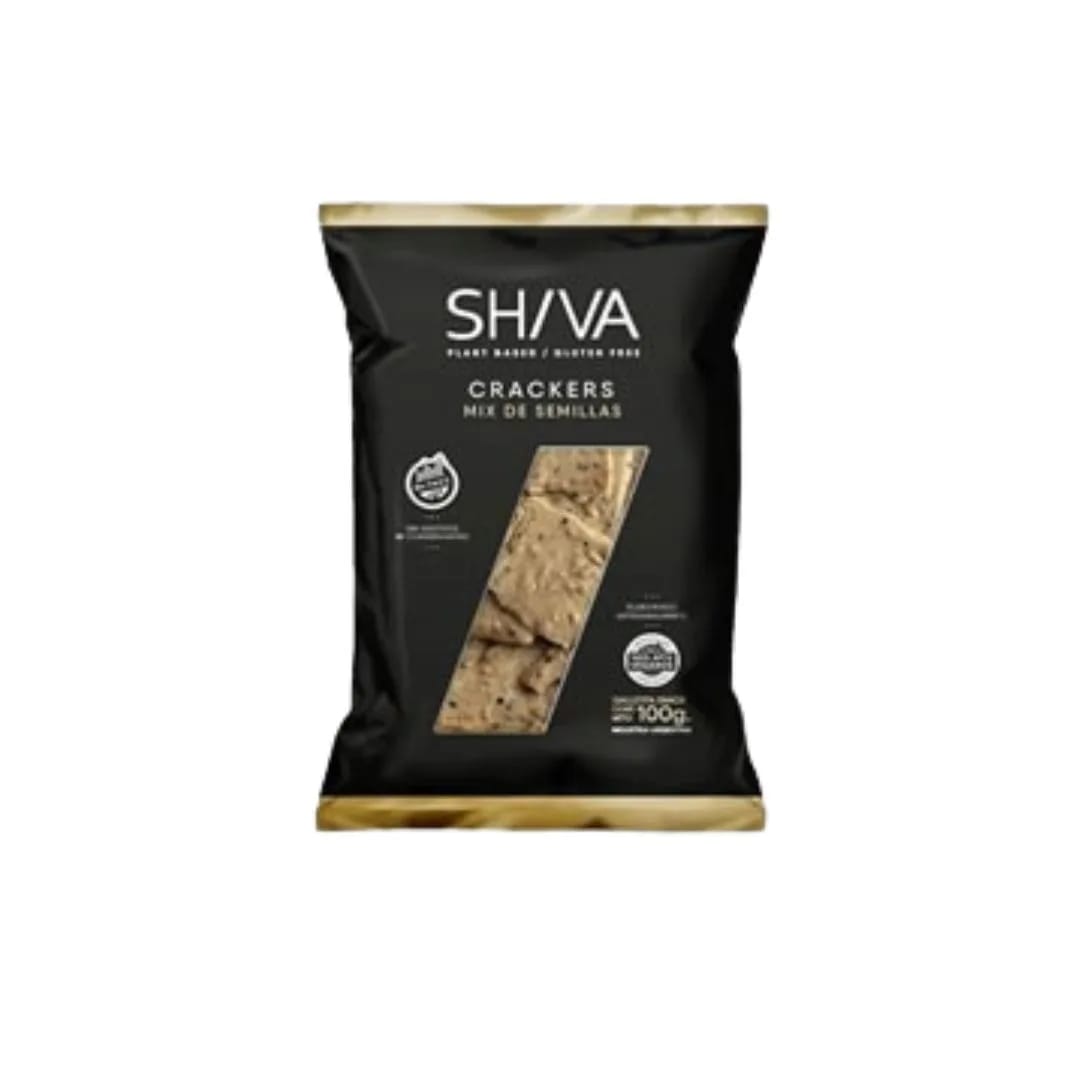 SHIVA - Crackers Mix semillas 100g - SIN TACC