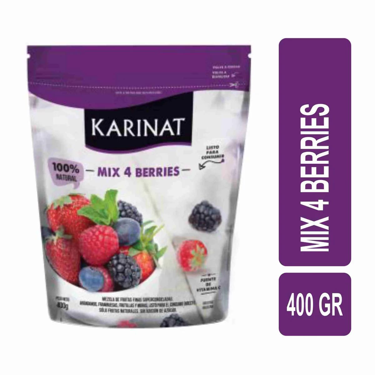 KARINAT- MIX 4 BERRIES Doypack 400gr