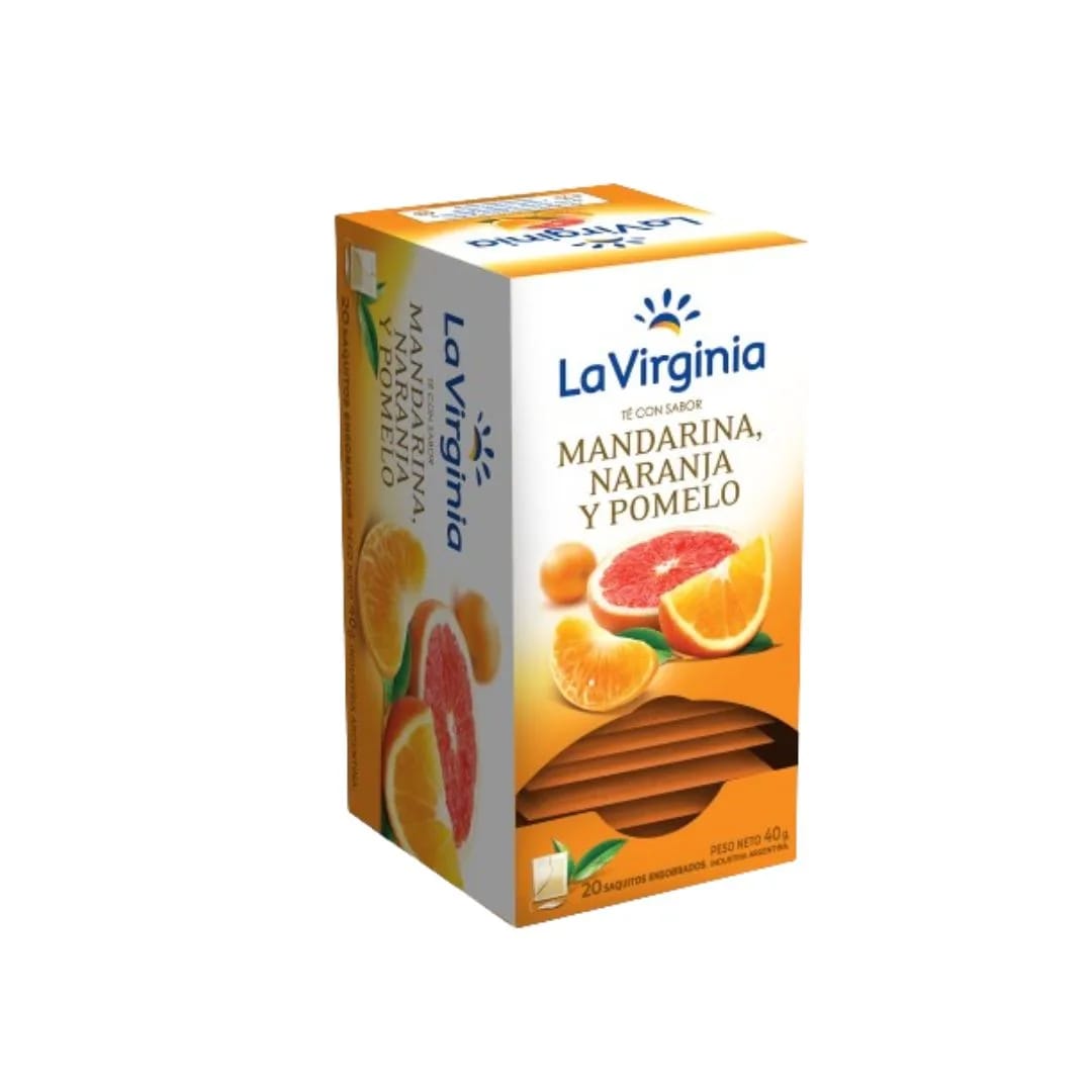 LA VIRGINIA - Te Saborizado MAND NAR POM x 20Saq.