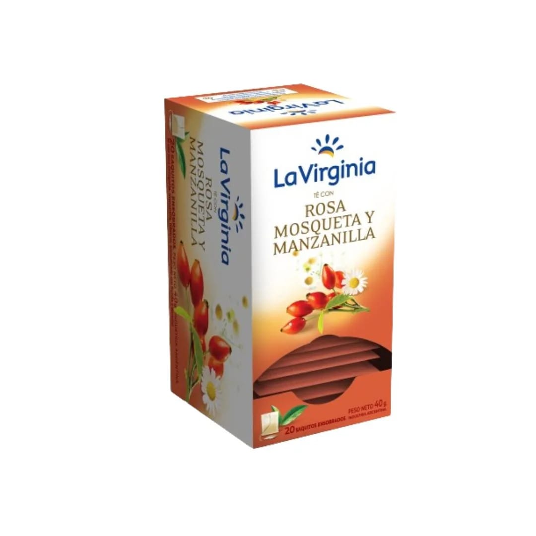 LA VIRGINIA - Te Saborizado ROSA MOSQUETA x 20Saq.