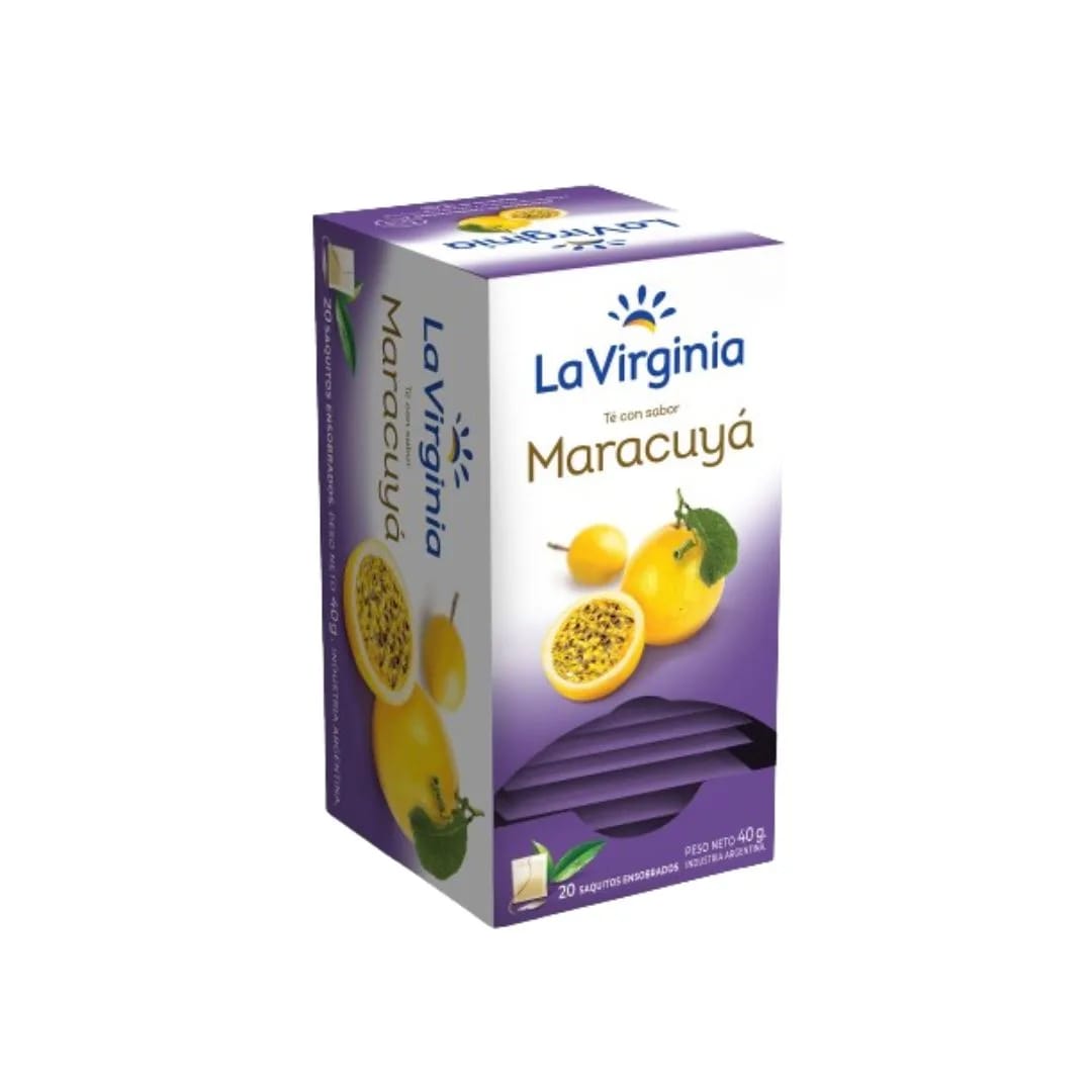 LA VIRGINIA - Te Saborizado MARACUYA x 20Saq.