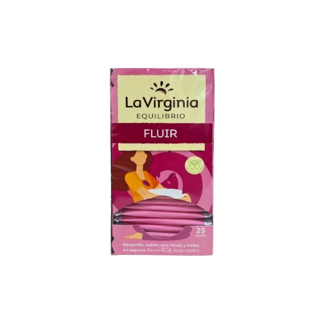 LA VIRGINIA - Te Especial FLUIR x 25 Saq.