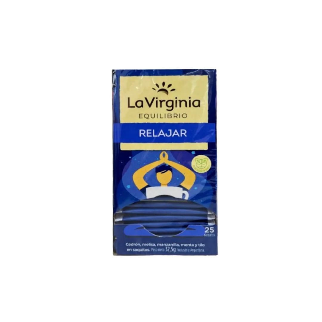 LA VIRGINIA - Te ESPECIAL RELAJAR x 25Saq.