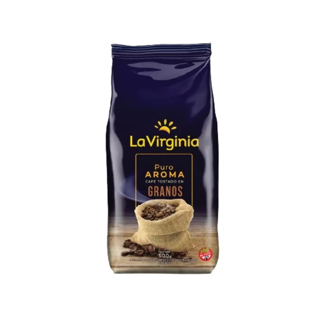 LA VIRGINIA - Cafe Molido Tostado AROMAS x 500Grs.