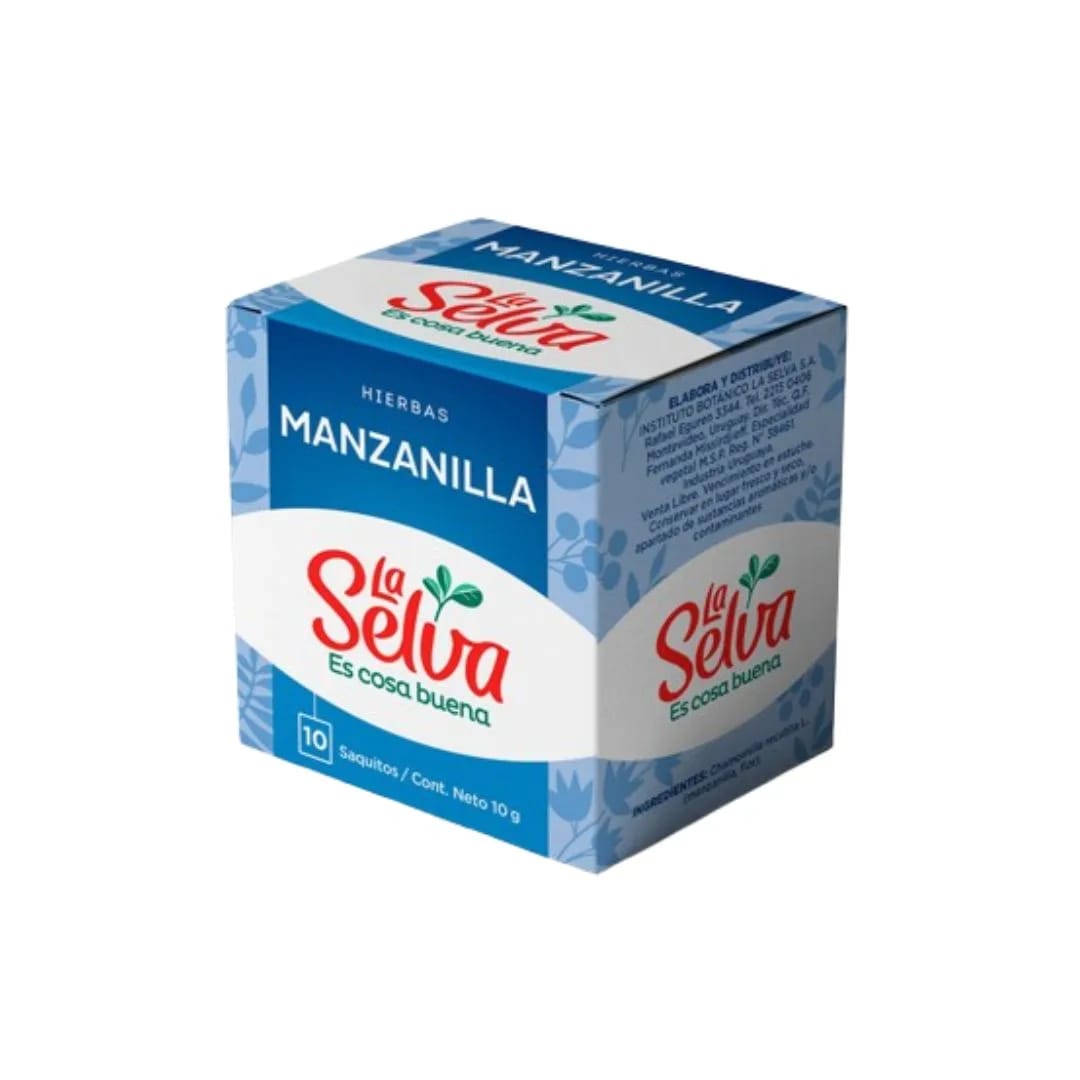 LA SELVA - Te MANZANILLA x 10saq. 