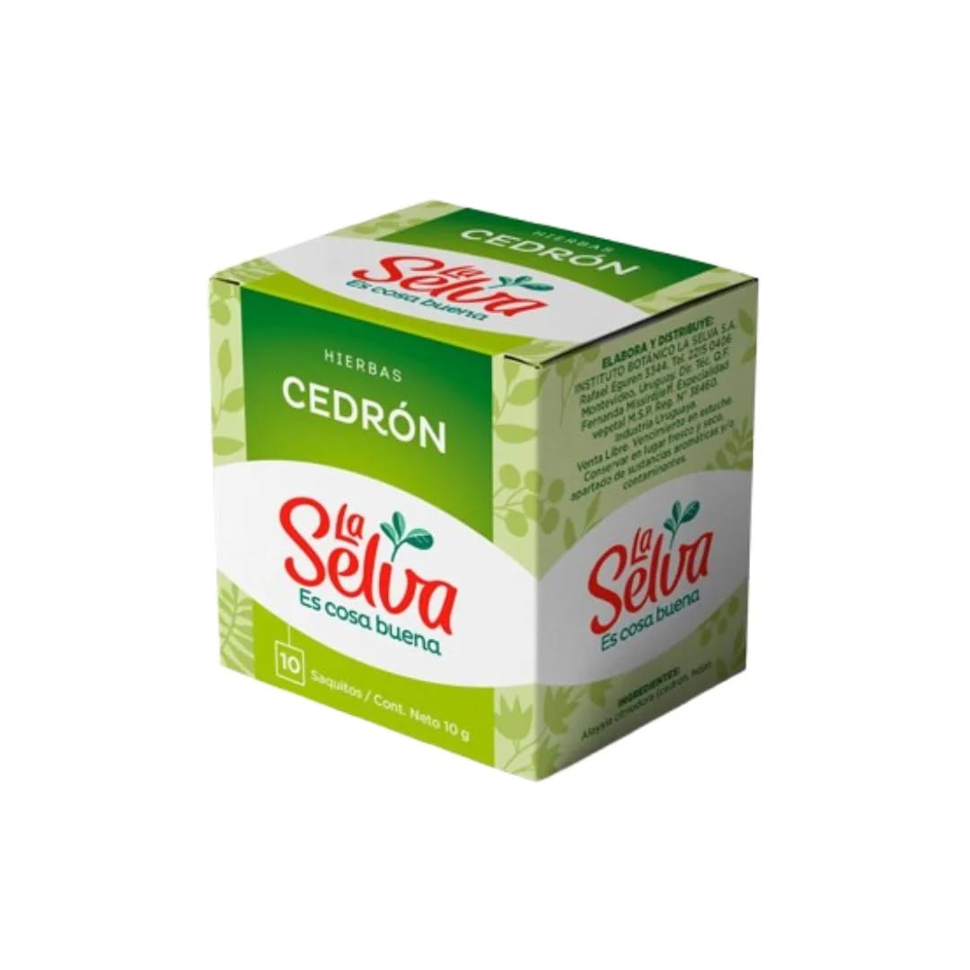 LA SELVA - Te CEDRON x 10Saq.
