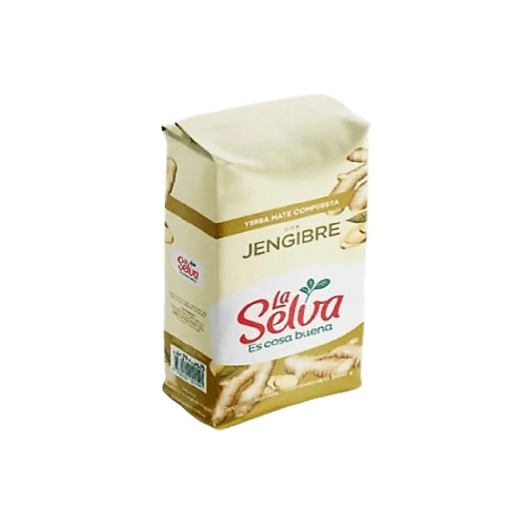 LA SELVA - Yerba Mate Jengibre 500Grs.