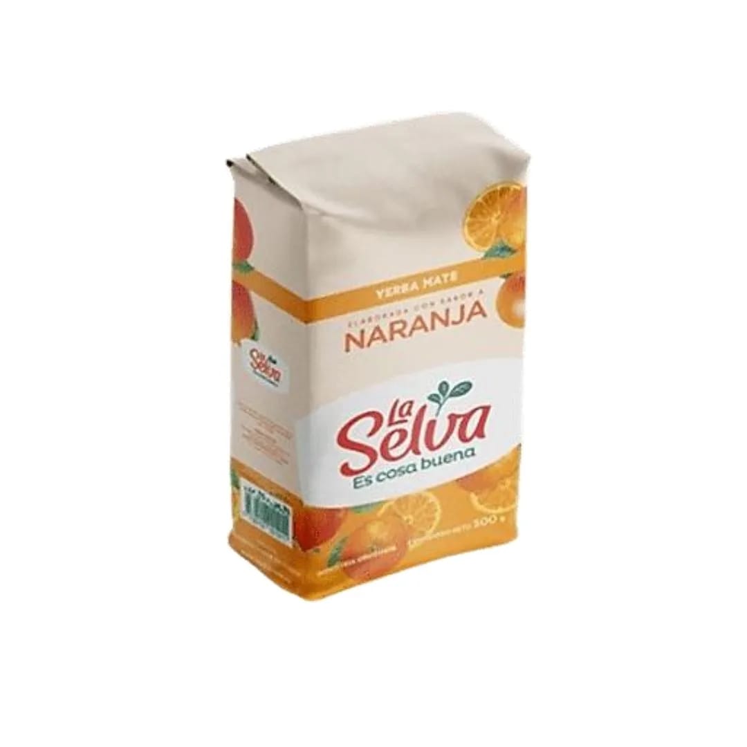LA SELVA - Yerba Mate Naranja 500Grs.