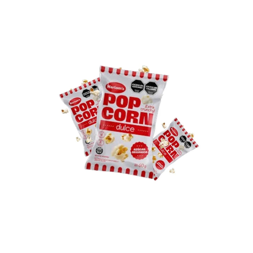 MARLOM'S - PORCORN Inflado Dulce 60gr.