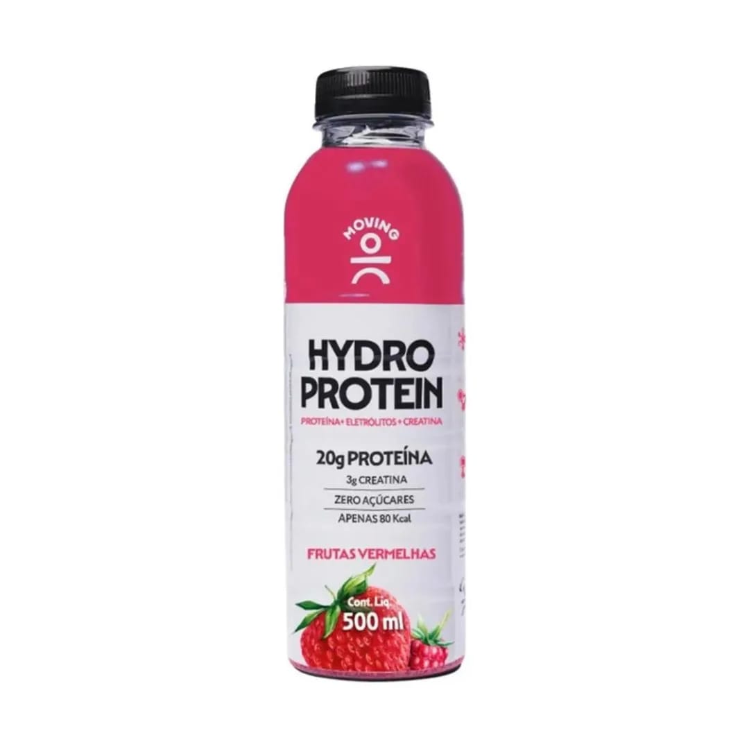 MOVING HYDRO PROTEIN - Sabor Frutos Rojos 500ml.