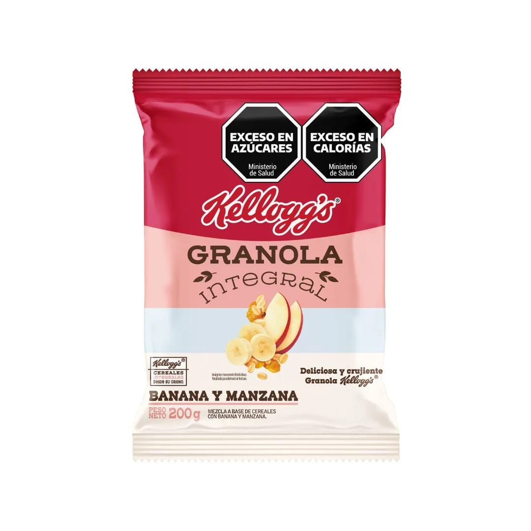 KELLOGS - Granola Banana&Manzana 200Grs.