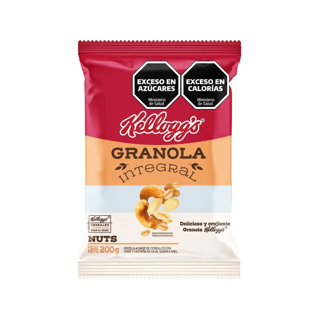 KELLOGS - Granola NUTS 200Grs.