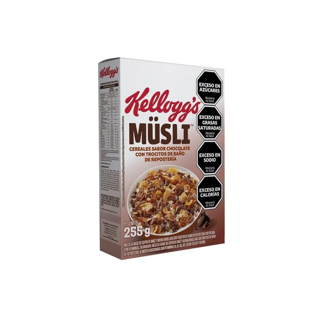 KELLOGS - MÜSLI CEREAL CHOCOLATE 255g