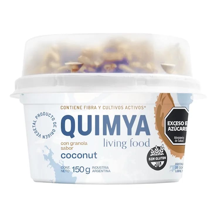 QUIMYA - Yogur Base Coco Coconut C/Granola 150 g