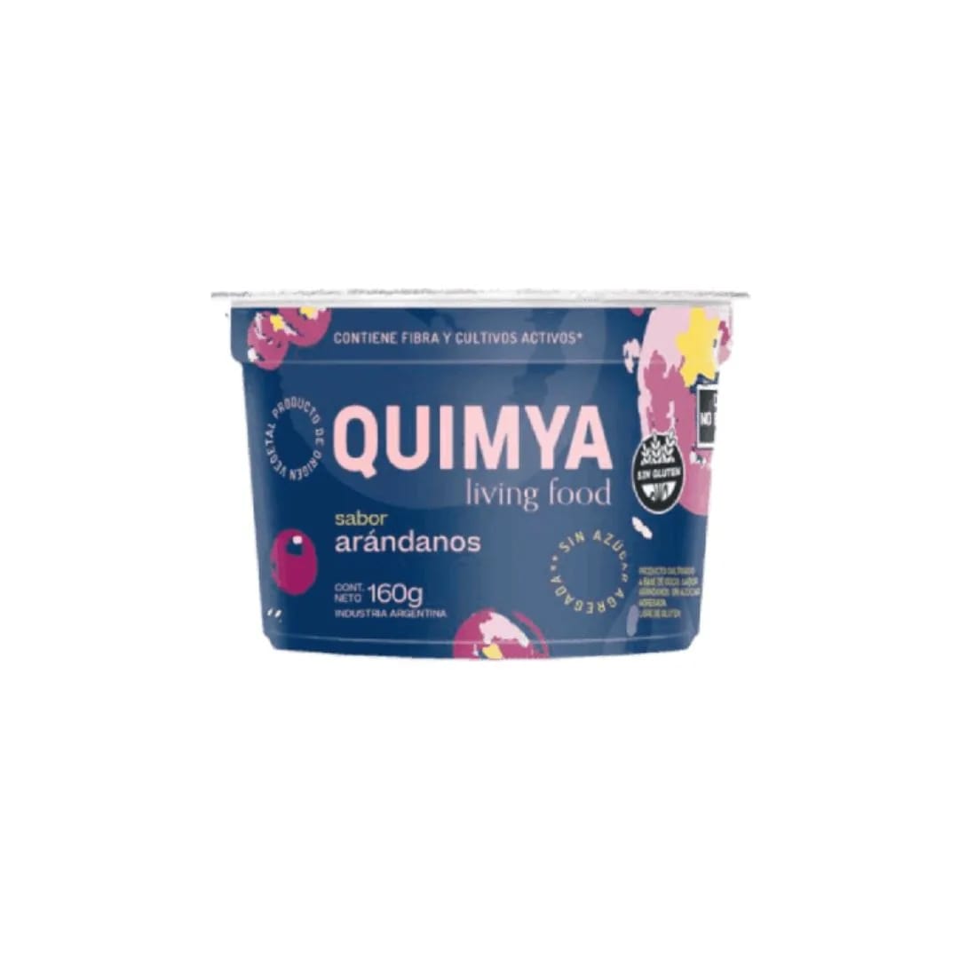 QUIMYA - Yogur Base Coco Arandonos Sin Azucar 160 g  
