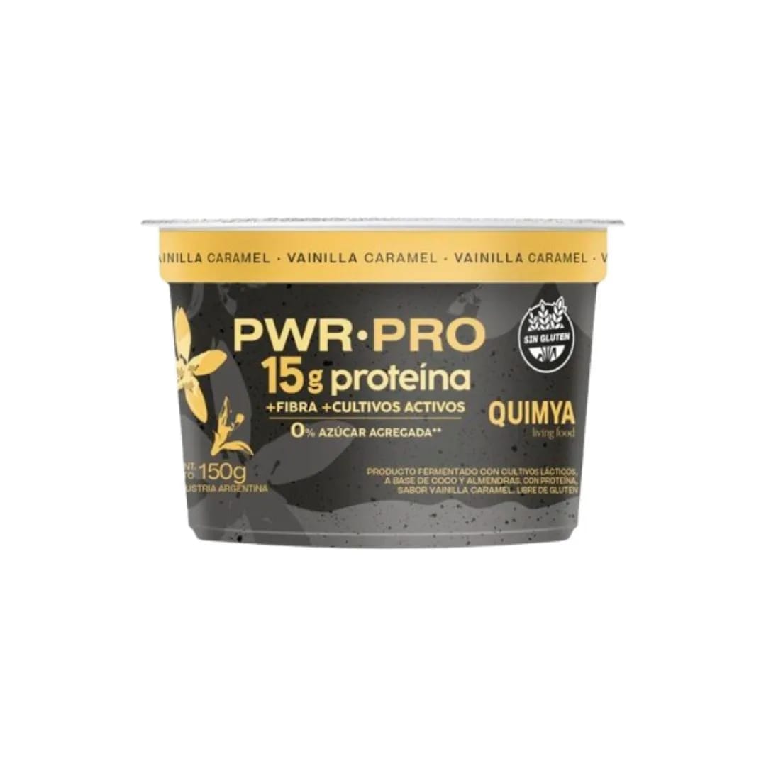 QUIMYA - Yogur POWER PRO Vainilla Caramel 150gr