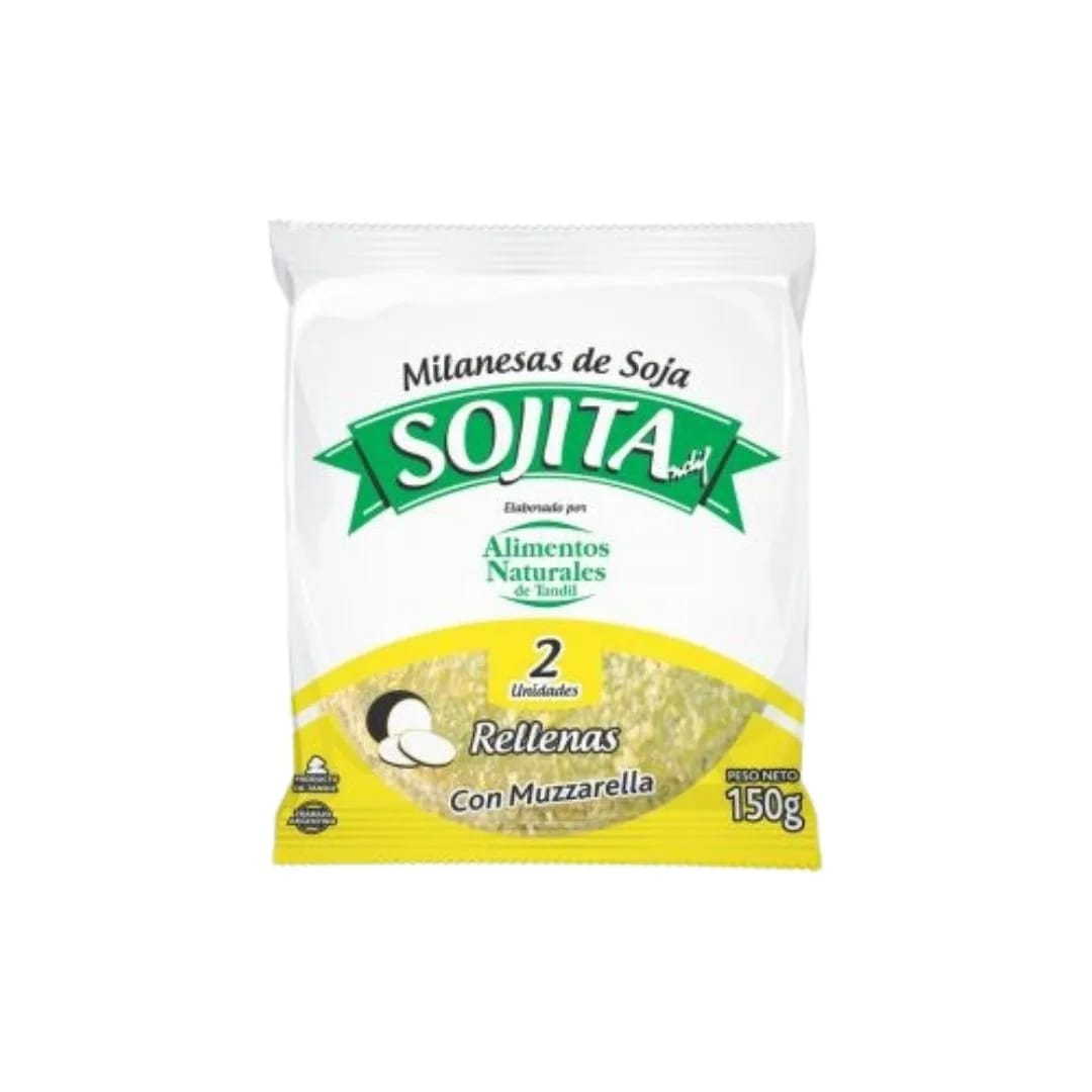 SOJITA - MEDALLONES de Soja Rellenas MUZZARELLA x 2un 150grs