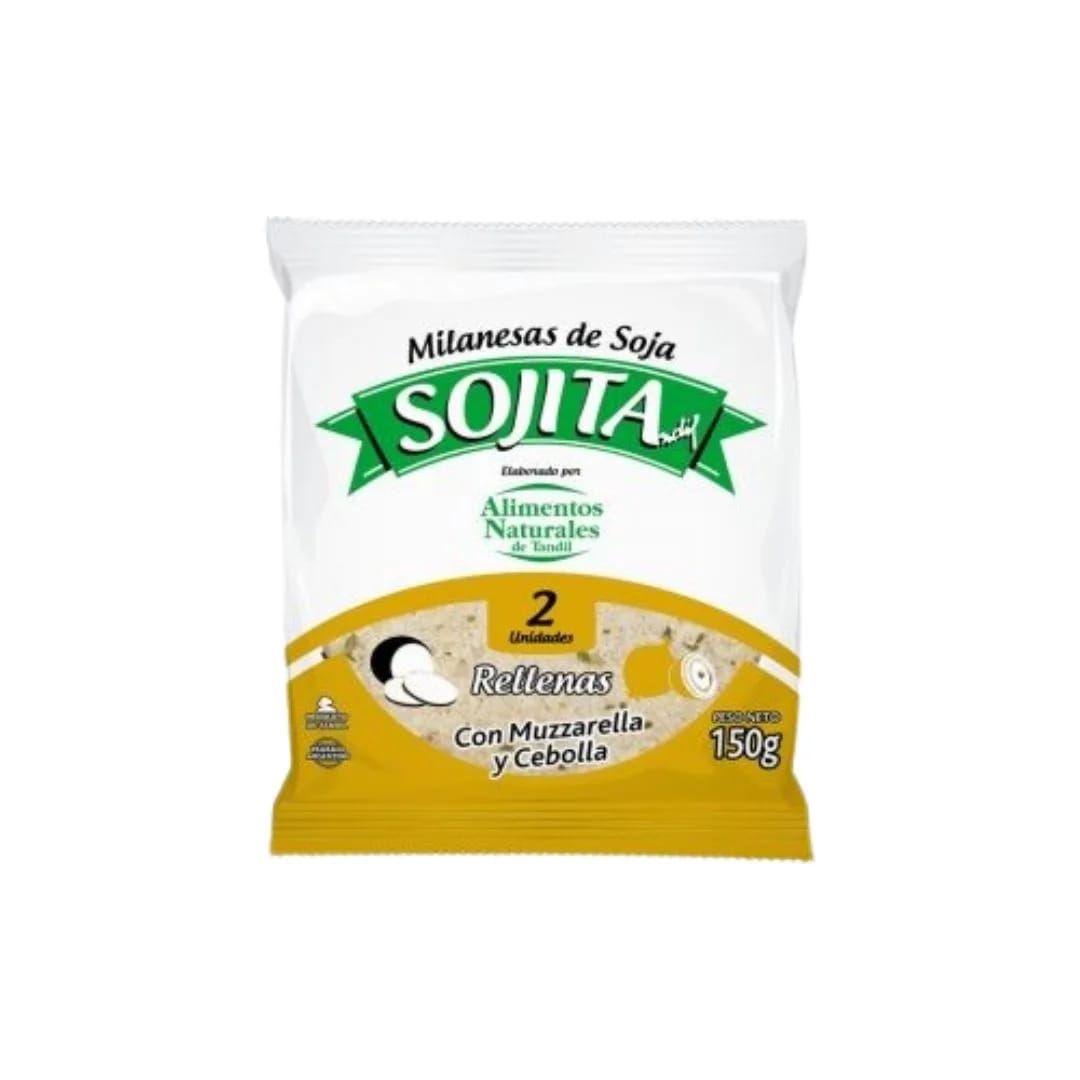 SOJITA - MEDALLONES de Soja Rellenas CEBOLLA y MUZARELLA 2un x 150grs.
