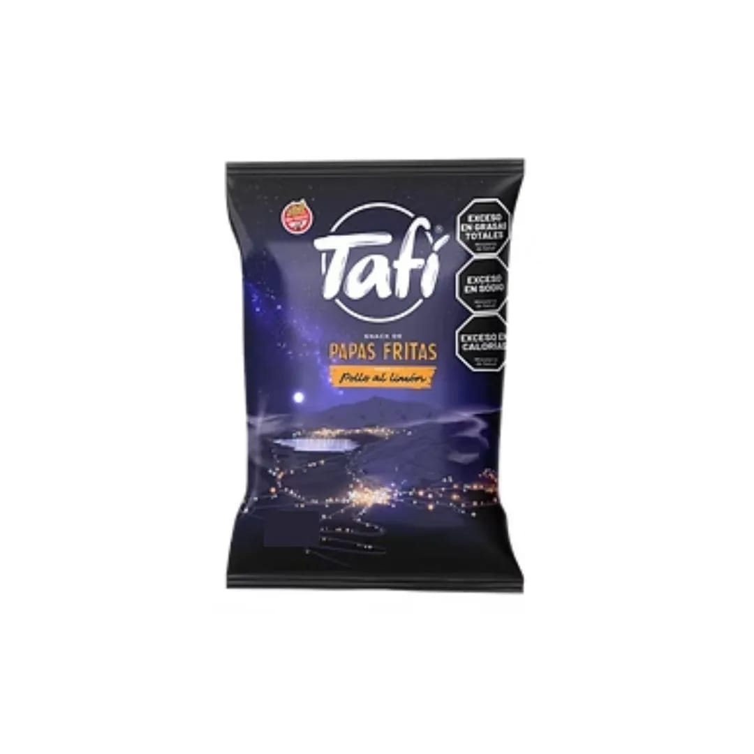 TAFI - Papas Fritas Sabor POLLO al LIMON 55gr.