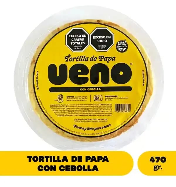 UENO - Tortilla de Papa c/cebolla 470gr