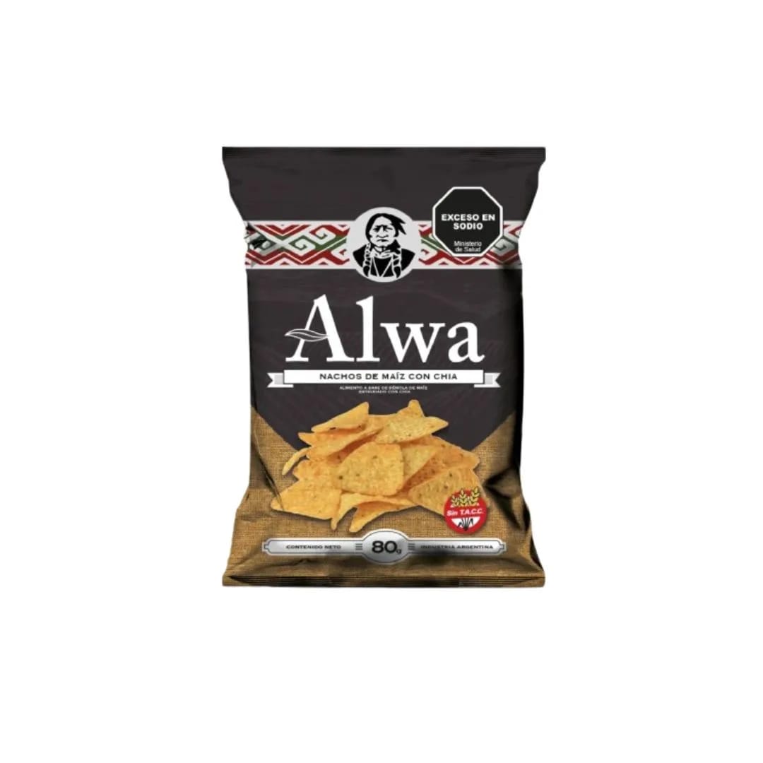 ALWA - Nachos x 80 grs