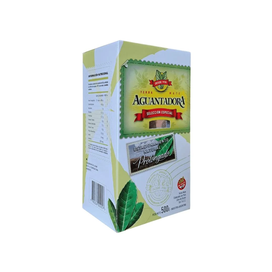 AGUANTADORA - Yerba Mate Edicion Especial caja x 500gr.