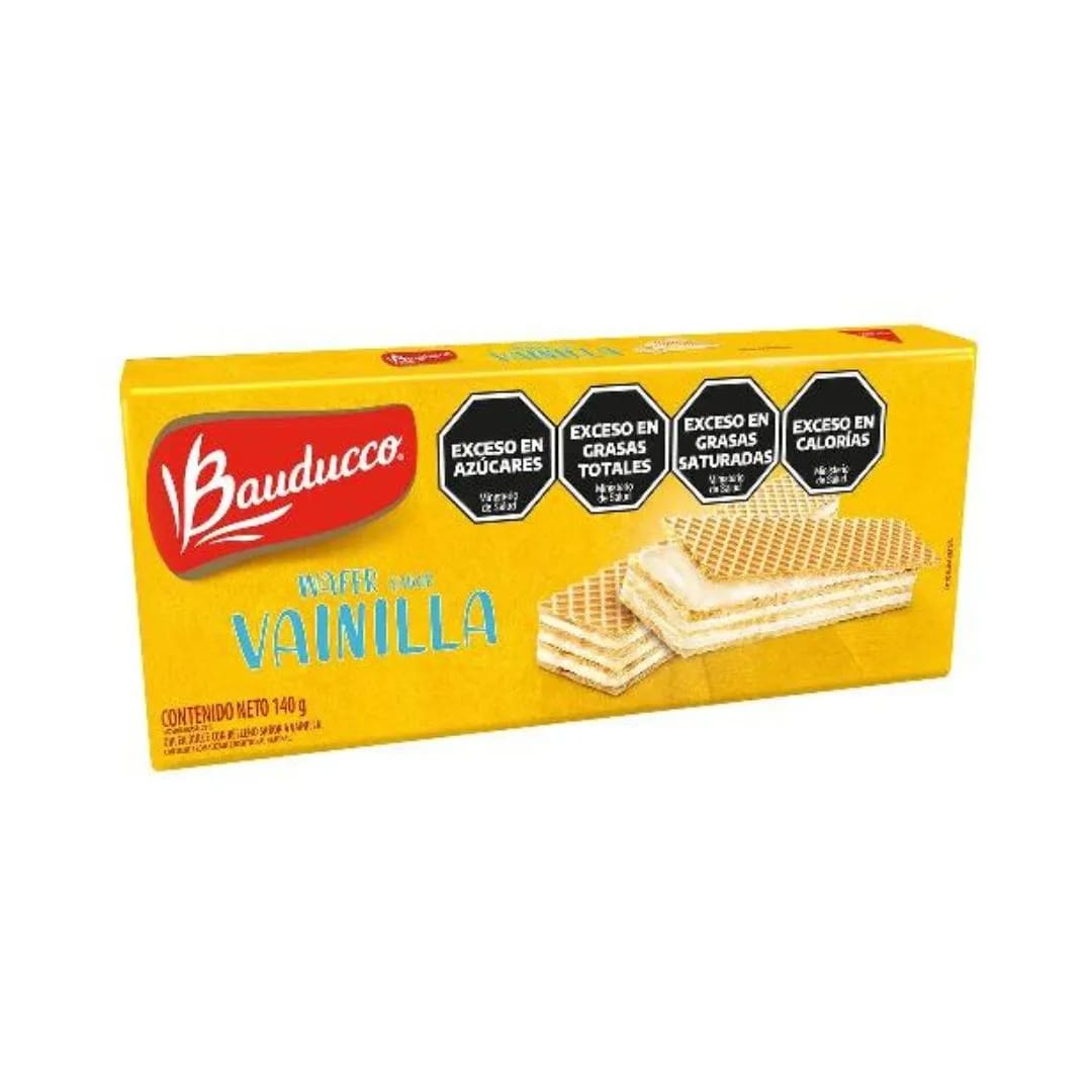 BAUDUCCO - Obleas Sabor Vainilla x 140Grs.