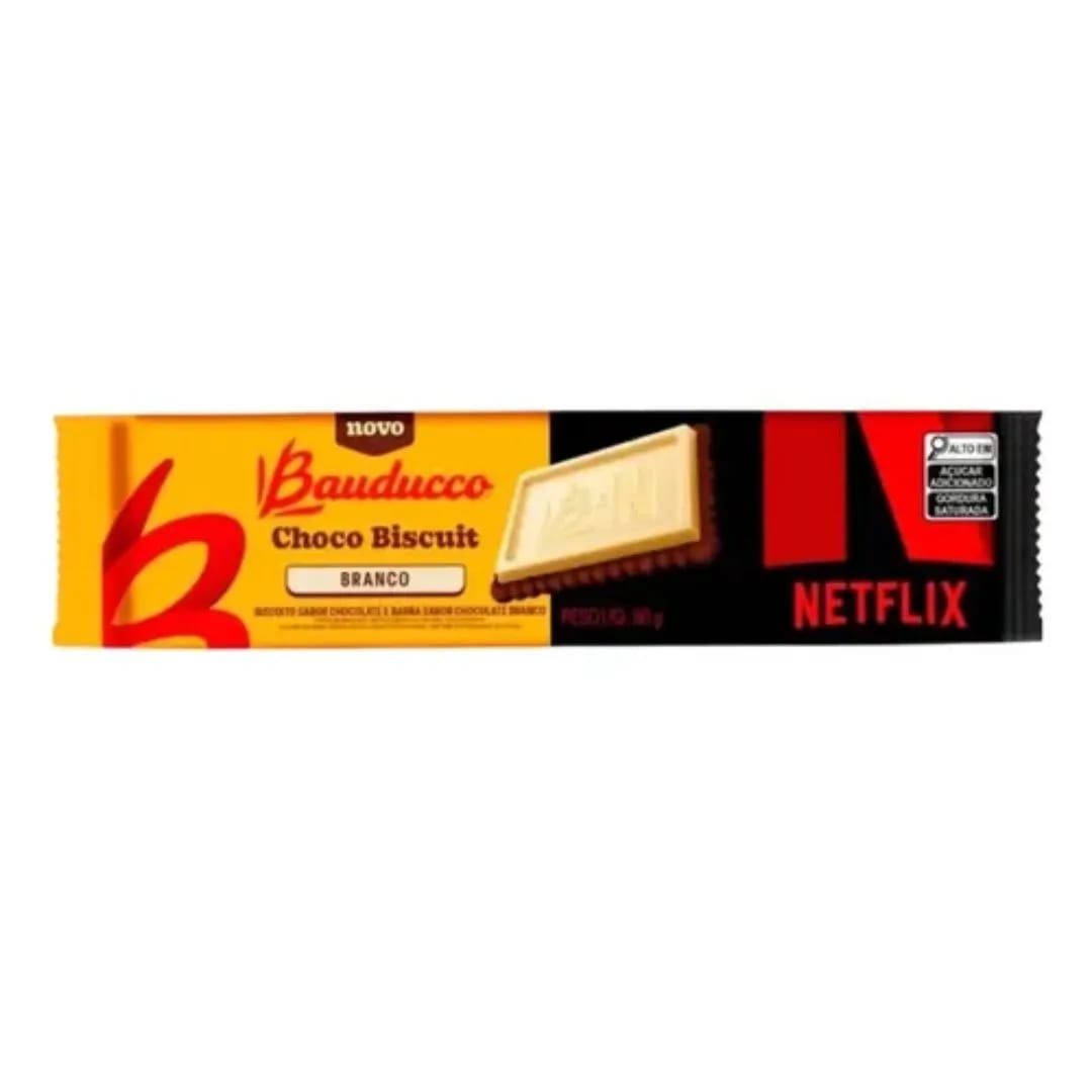 BAUDUCCO - Choco Biscuit Choc Blanco 80gr