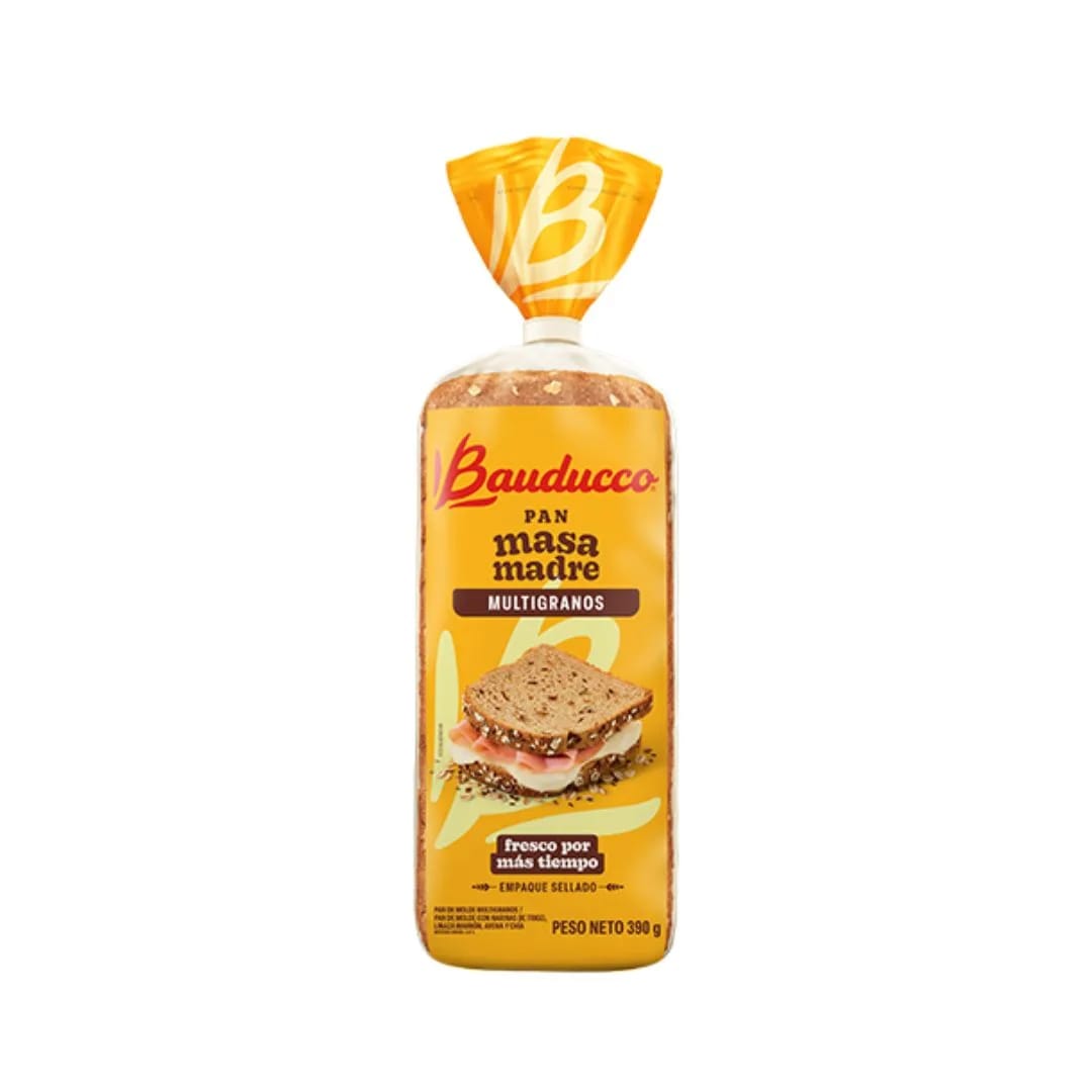 BAUDUCCO - Pan MULTIGRANOS Masa Madre 390g