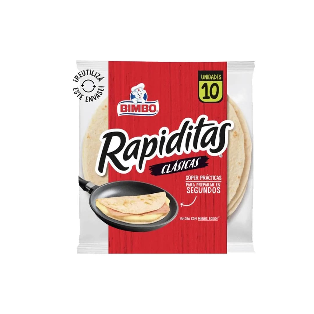 BIMBO - Rapiditas Clasicas 8un x 220gr.