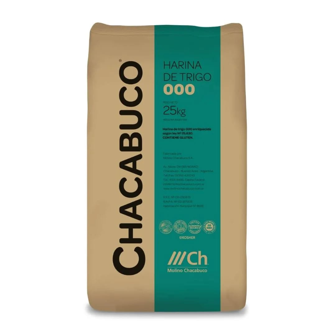 CHACABUCO - Harina 000 25 kg