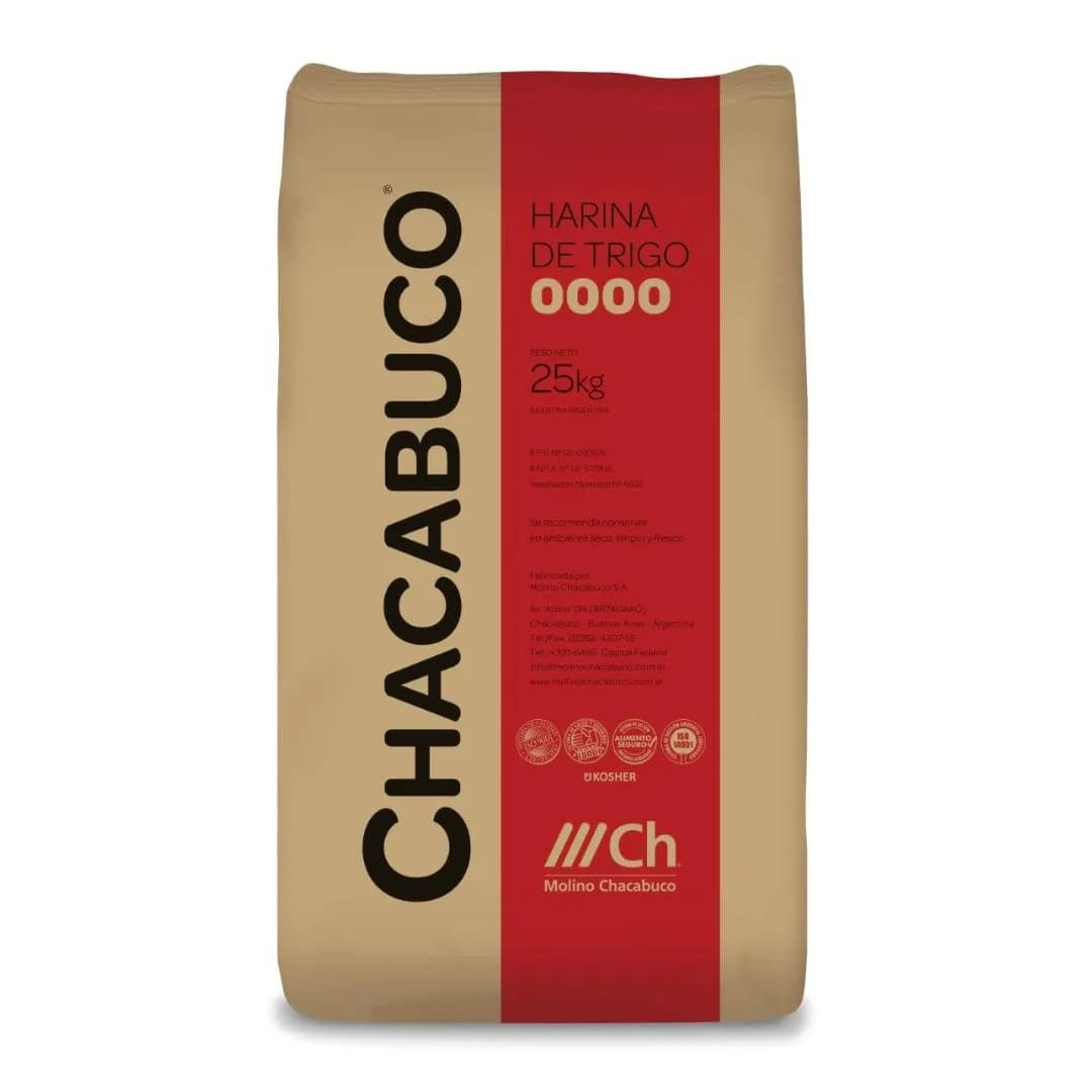 CHACABUCO - HARINA 0000 25 kg