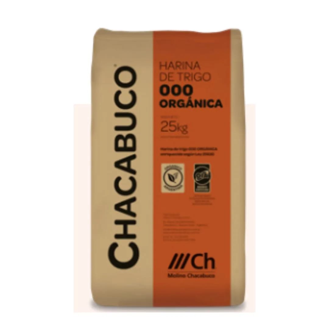 CHACABUCO - Harina 000 Organica 25 Kgs.